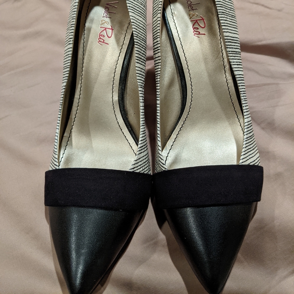 Violet & Red Heels